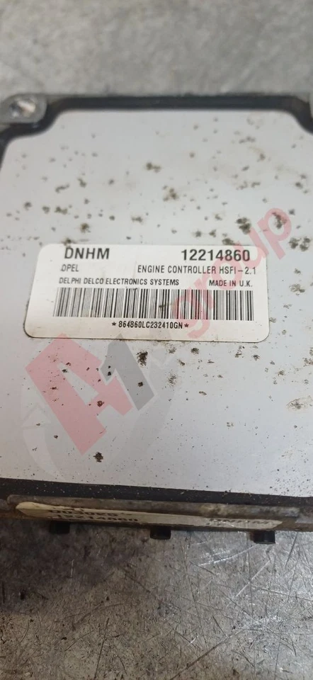 VAUXHALL ASTRA 1.6 Z16SE HSFI 2.1 ENGINE ECU DNHM 12214860 1998-2005 DNHM - Image 2 of 4