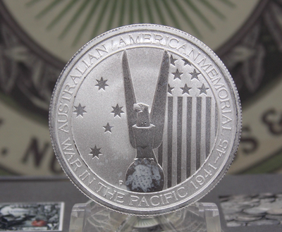 #ad #ad 2013 quot;Pquot; Australia 1 2oz .999 Silver *WAR in the PACIFIC* 1941 1945 50c *SPOTTY* $49.99