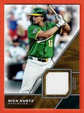 2026 Topps Series 1 Nick Kurtz Major League Material #MLM-NK Athletics