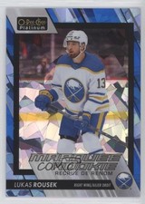 2023 O-Pee-Chee Platinum Marquee Rookies Blue Fragments 10/125 Lukas Rousek 16kb