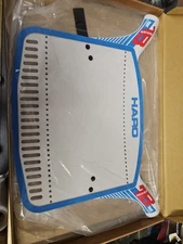 Haro Series 1B Number Plate Old School BMX Bike Racing Freestyle Blue/Gray Plate