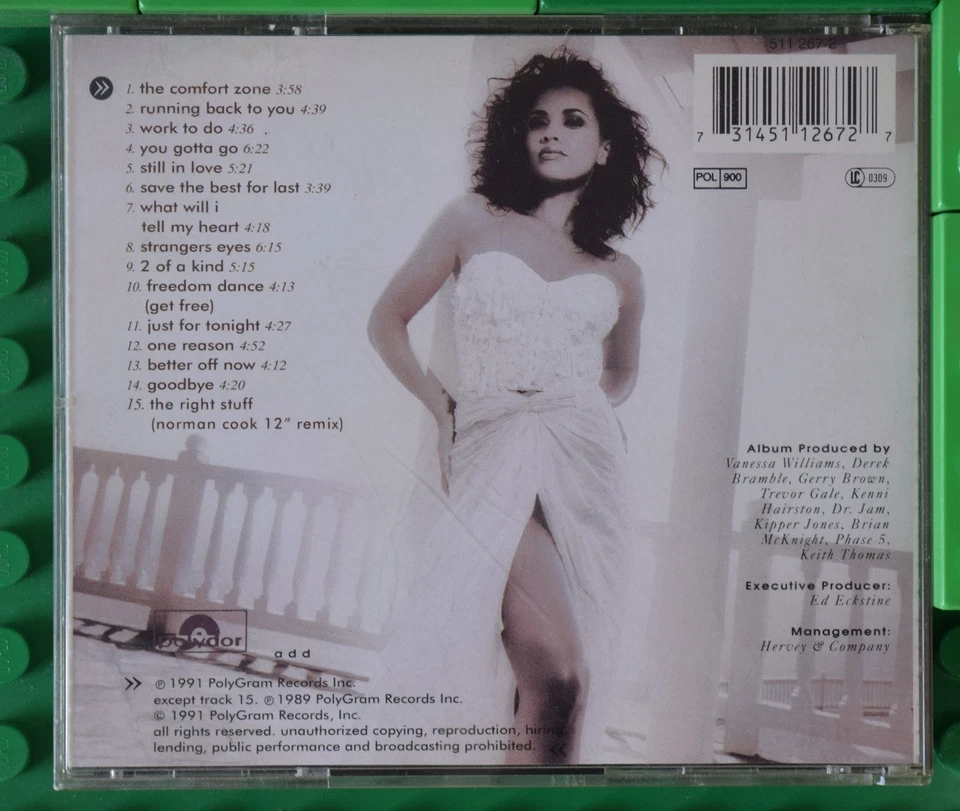 Vanessa Williams - The Comfort Zone - Polydor - CD - Bild 2 von 4