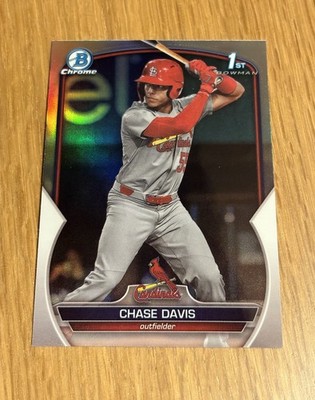2023 Bowman Draft - Chrome Chase Davis #BDC-48 Refractor (RC)
