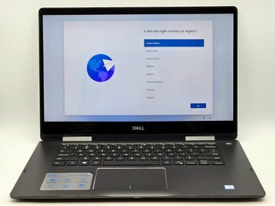 Dell Inspiron 7573 2-in-1 15 4K Touch I7-8550U 512GB SSD 16GB W11 GeForce MX130