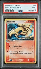 2005 POKEMON EX EMERALD #38 NINETALES-REVERSE FOIL PSA 9 on eBay