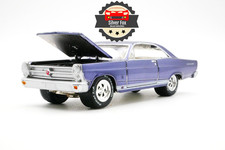 1966 Ford Fairlane Gt Metallic Purple 164 Scale Diecast Collector Model Car