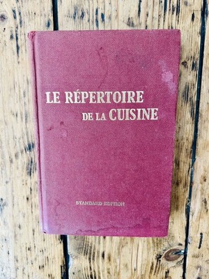 L. Saulnier Le Repertoire De La Cuisine By E. Brunet 13th Edition