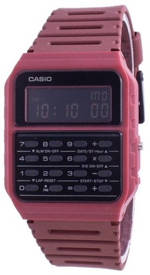 Casio Youth Data Bank Dual Time Schwarz Zifferblatt CA-53WF-4B Unisex-uhr