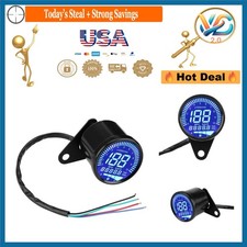 Digital Motorcycle Speedometer 12v Led Backlight Tachometer Voltmeter Digital Motorcycle Speedometer 12v Led Backlight Tachometer Voltmeter