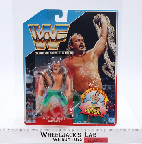 Jake the Snake Roberts Python Punch WWF Wrestling ...