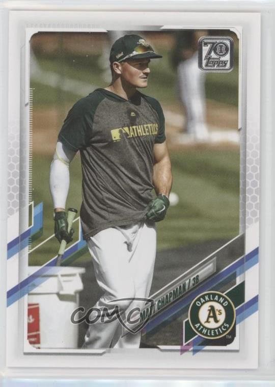 2021 Topps Image Variation SP (Batting Practice) Matt Chapman #3 12g7