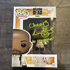 Autographed Funko Pop! Vinyl: The Walking Dead - Morgan Jones #308 Lennie James