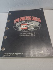 Vintage 1994 Champion Spark Plug Catalog