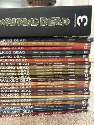 Walking Dead TPB Near Complete 1-14, 16, 17, 20-25 + Compendium 3