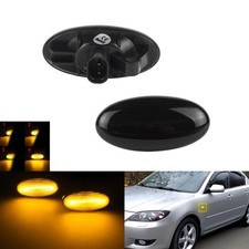 Seitenblinker Set L+R in Schwarz für Mazda 3 BK / BL  BJ. 2003-2014 LED Blinker