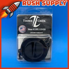 Timber Creek Outdoors 50mm Rubber Scope Optic Cover - Black - SC-50