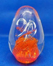 Vintage Glass Paperweight