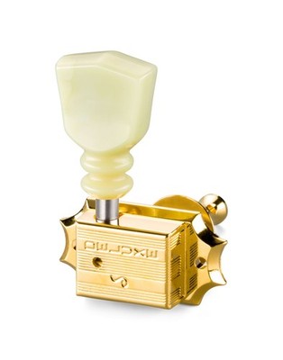 SCHALLER Deluxe Kluson-Style DR Gold