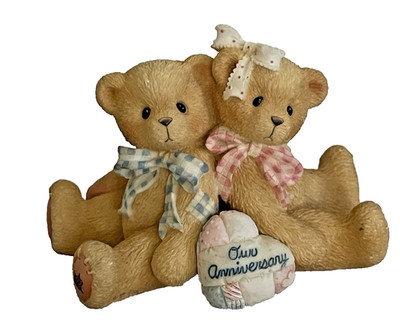 Enesco '97 Cherished Teddies Our Anniversary You Grow More Dear Each Year 215880