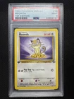 Pokémon Wizards Meowth Jungle 1st Edition 56/64 Common English 1999 PSA 8