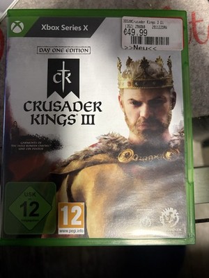 Crusader Kings III 3 Day One Edition Microsoft Xbox Series X NEU OVP deutsch