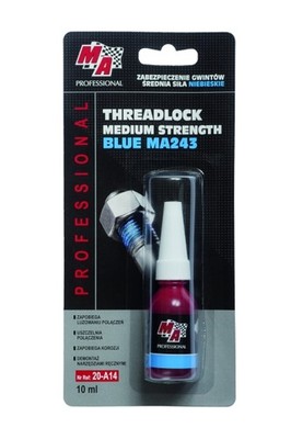 Für AMTRA MA PROFESSIONAL 20-A14 THREADLOCKER MEDIUM 10 ML BLUE