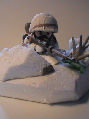 PLAYMOBIL SOLDADO CUSTOM WW2 EJERCITO RUSO FRANCOTIRADOR