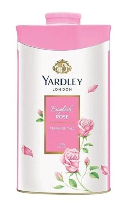 Yardley London Perfumed Talc English Rose Talc Talc Talc Powder - 100 g Meill... - Photo 1/3