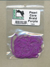 Pearl core braid - purple     PCB298