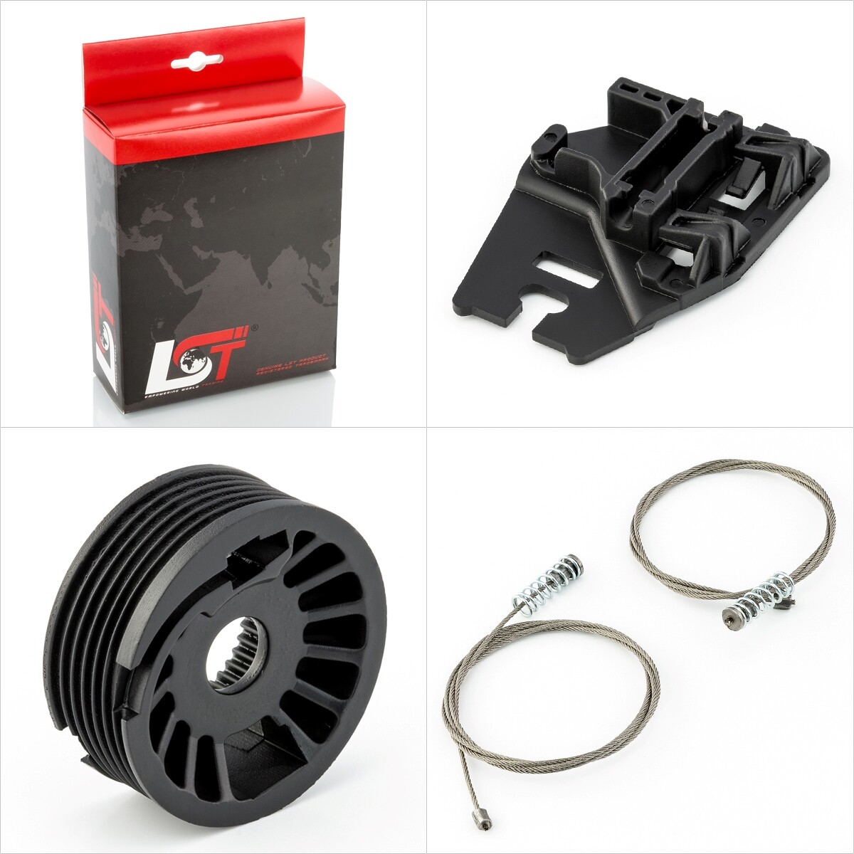 Window Lifter Repair Kit Rear Left for BMW E46 Touring Sedan