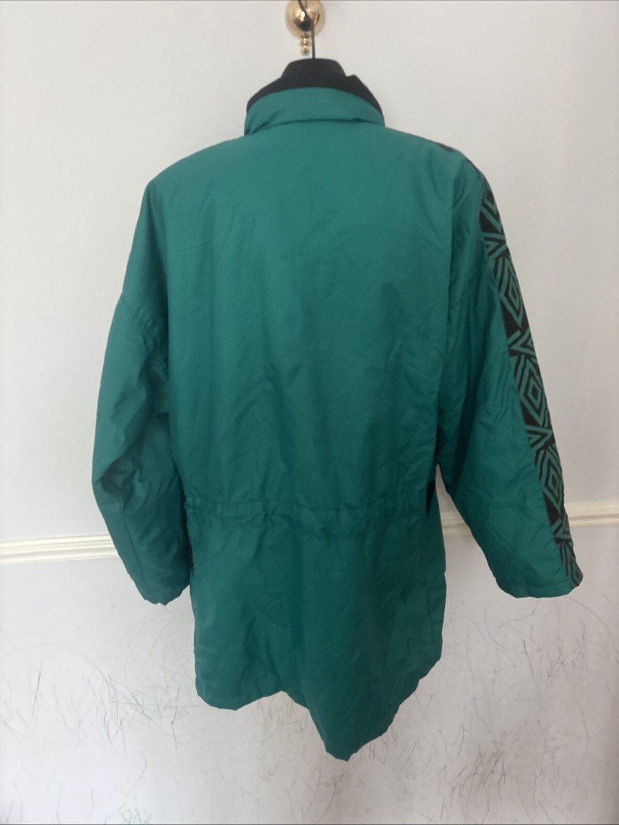 UMBRO Vintage 90s Men's Football Bench Jacket Managers Coat