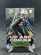 2022 Contenders Optic Up and Coming Black Scope Prizm /25 Chris Olave Rookie RC