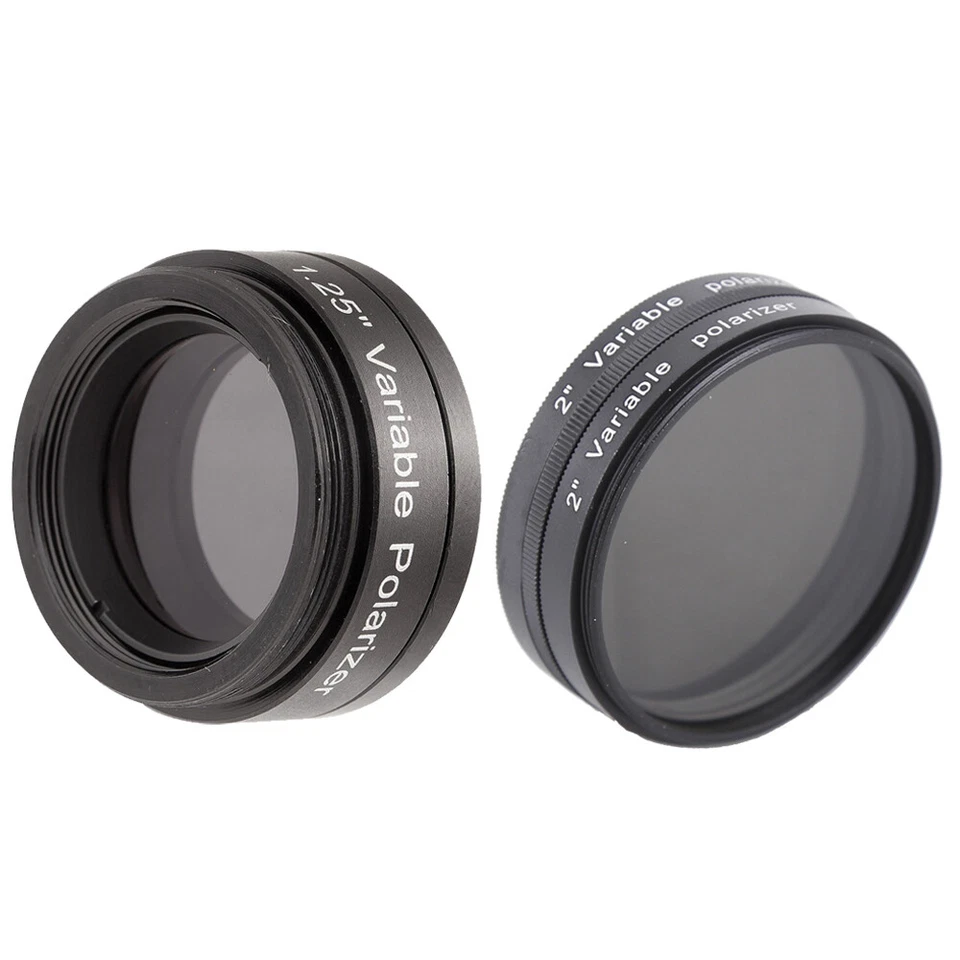 1.25''/ 2'' Variable Polarizing Filter Len for Astronomical Telescope Eyepiece - Image 3 of 4