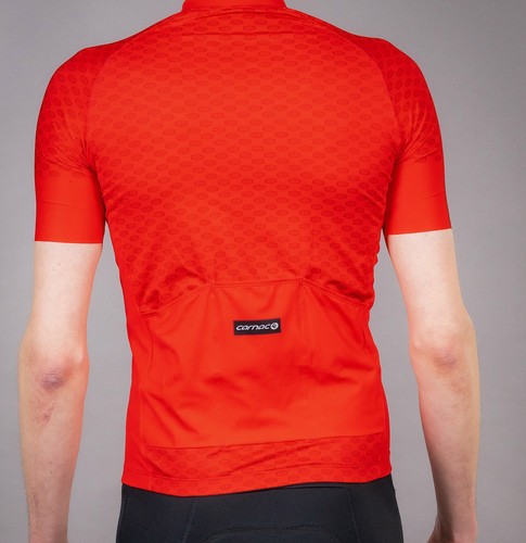 Carnac Men`s Short Sleeve Jersey / Red - Picture 5 of 7