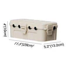 Outdoor Electrical Box,IP54 Waterproof Extension Cord Cover w/6 Cable Entry Port