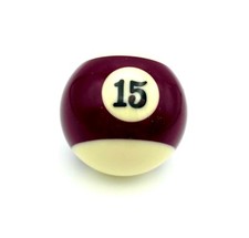 Number 15 Replacement Pool Ball 2-1/4" Standard Regulation Size Billiard New