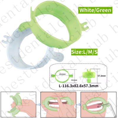 Dental Opener Optragate Lip Cheek Retractor Mouth Smile Face Saliva Tube S/M/L