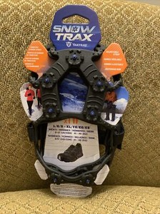 NEW   Snow Trax by Yaktrax Traction gear for Shoes and Boots L - XL