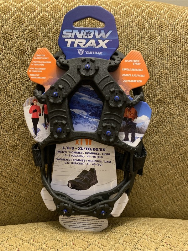 NEW   Snow Trax by Yaktrax Traction gear for Shoes and Boots L - XL