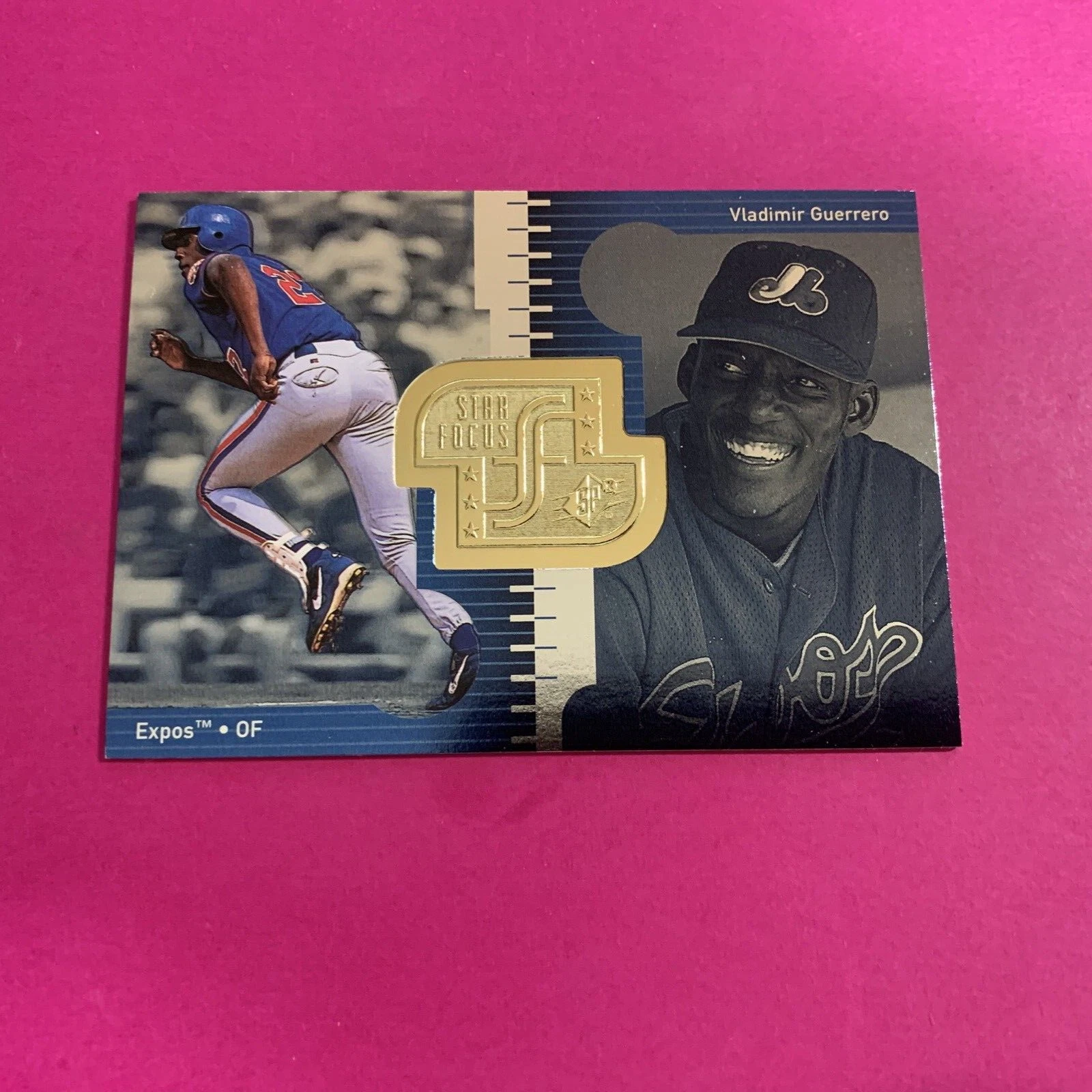 🐶 1999 SPx Baseball Star Focus #SF16 Vladimir Guerrero Montreal Expos