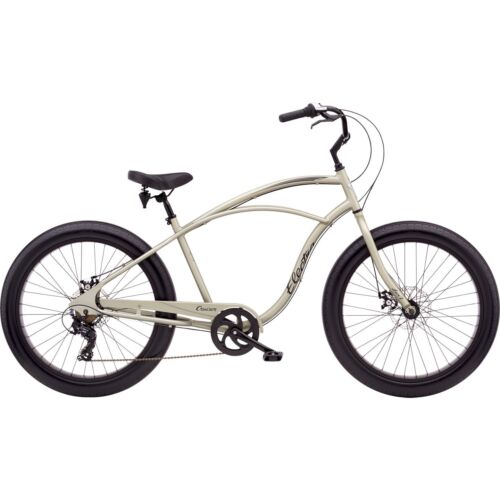 Electra Lux 7D Fat Tire Step-Over Beach Cruiser Bike - Matte Titanium Color