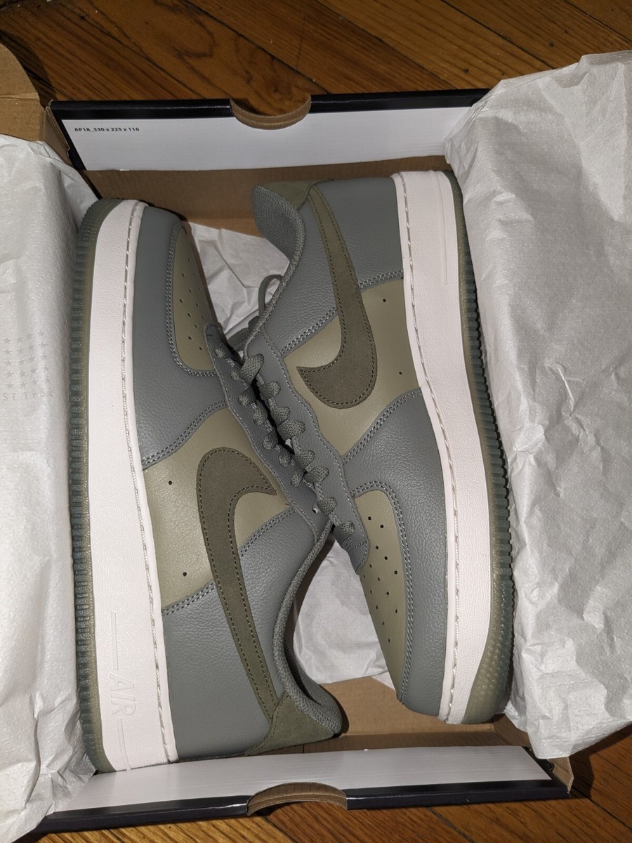 Nike Air Force 1 '07 LV8 Low Mens 11 (Stucco/Medium Olive) FJ4170