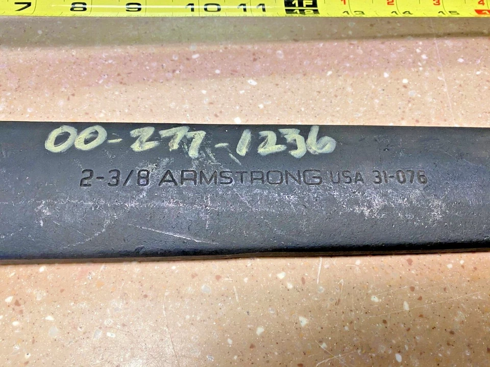 ARMSTRONG — черная оксидная одиночная головка, инженерный гаечный ключ с открытым концом 2 3/8 дюйма — 31-076 - Изображение 3 из 4