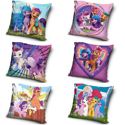 My Little Pony Motiv Kissenbezug Kissenhülle 40x40 cm Deko kissen Merch Fan Film