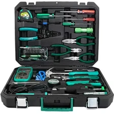 PK-2052 (52pcs) Multifunctional Tool Set for Home Use Electrician's Toolbox