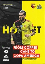 Watford v Newcastle United. Premiership. 2019-2020.