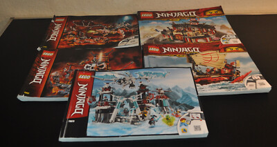 Lego Instructions Bundle Ninjago 71721 71722 70678 70670 71705