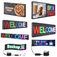 Programmable LED Sign Scrolling Display Board P10 Full Color Multi-type