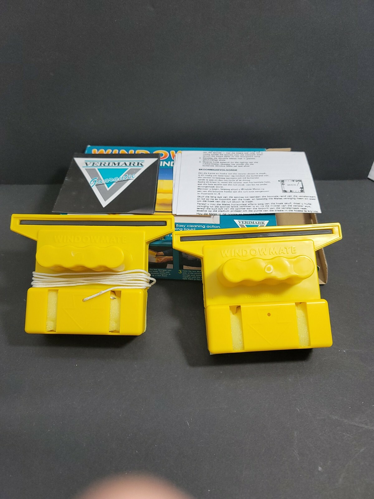 Window Mates Window Cleaner Vintage New In Box Verimark Window