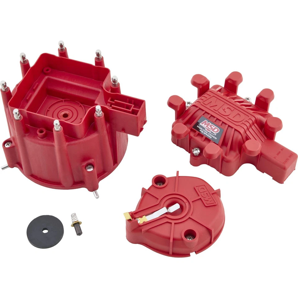 MSD 84023 HEI Extreme Cap and Rotor Kit, Red - Image 2 of 4